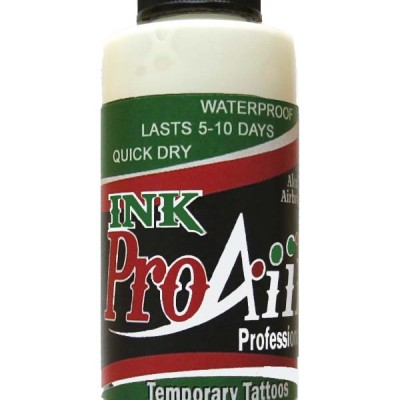 ProAiir Temp Tattoo Ink White 2OZ